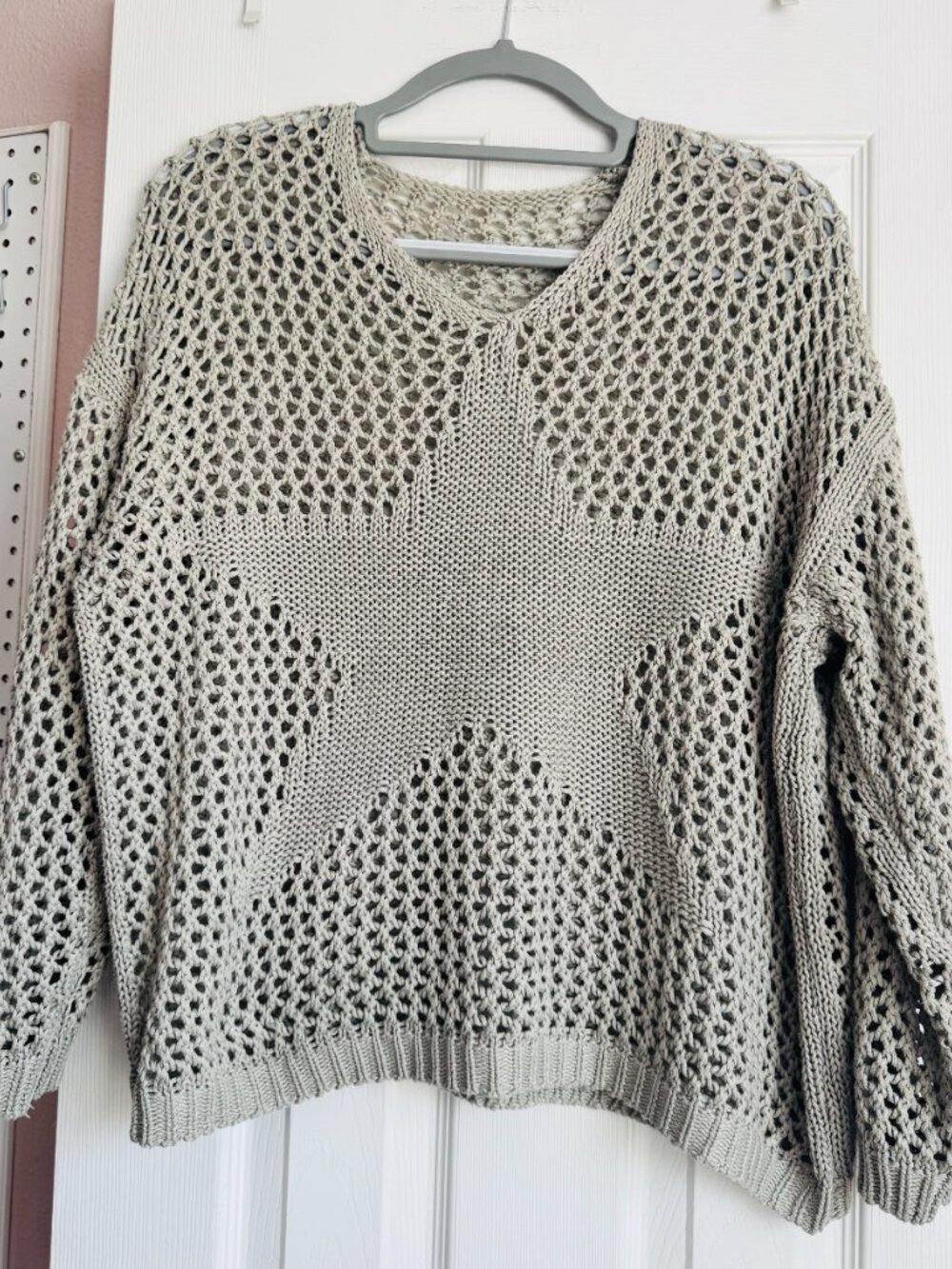Embroidered Star Sweater